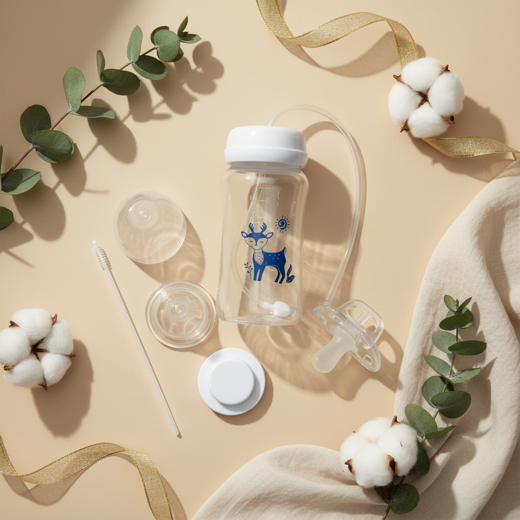Biberon Purëa - photo pro flat lay