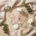Biberon Purëa rose - photo pro flat lay