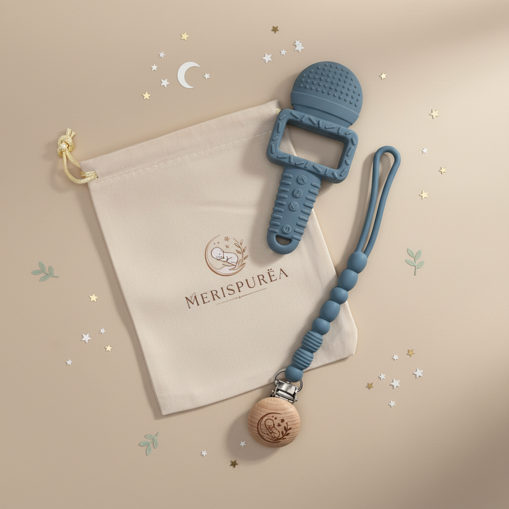 Fond beige - Coloris Bleu ardoise