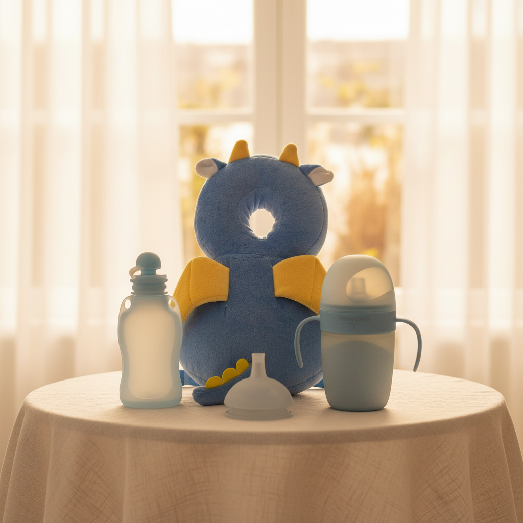 Pack Dragon Bleu - Table crème lumière dorée