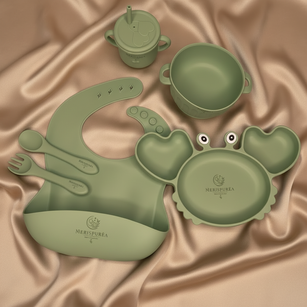 Purëa Set crabe 6 pièces